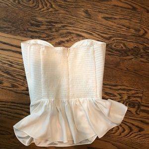 Parker Bustier Strapless Top Small